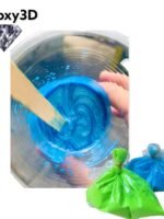 50g Màu Nhũ Xanh Dương Dạng bột GP-01