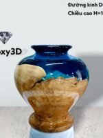 Lục bình Resin kết hợp Nu Cà Phê
