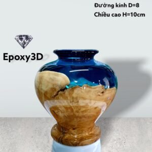 Lục bình Resin kết hợp Nu Cà Phê